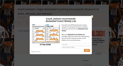 Desktop Screenshot of coachjacksonspages.com